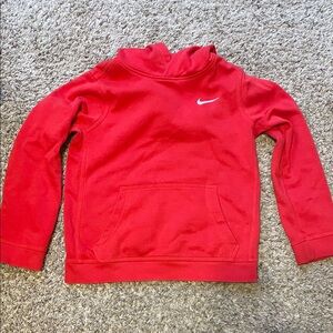 Nike Kids Bright Red Hoodie youth medium